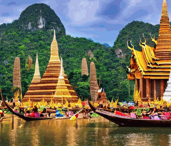 Thailand is a popular tourist destination