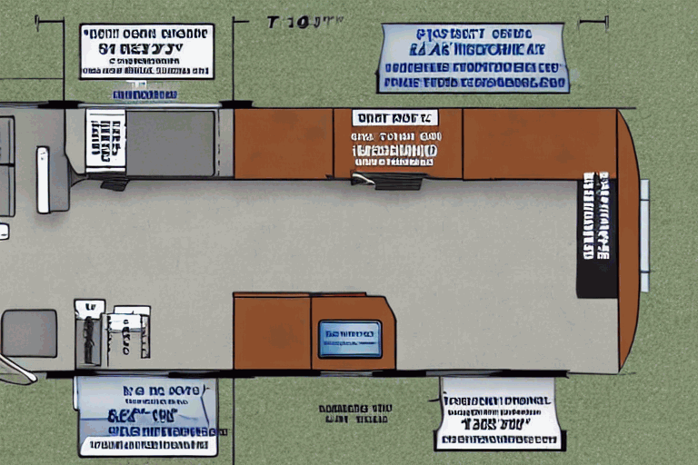 keystone travel trailer floor plans